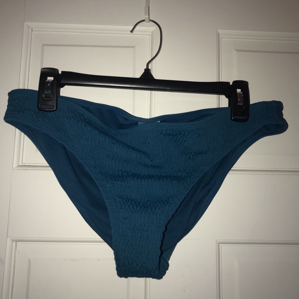 Never worn dark blue bikini bottoms